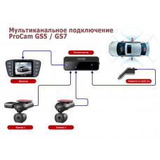 Двухканальный видеорегистратор ProCam GS5/GS7 KIT-2